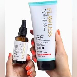 Flawless By Gabrielle Union Smoothing Blow Dry Cream & Restoring Exotic Oil Duo